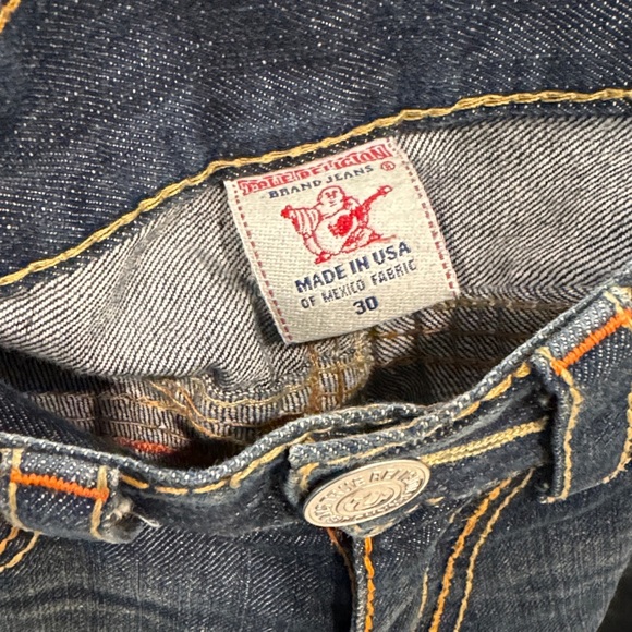 True Religion Dark Blue Bootcut Jeans - Picture 3 of 10